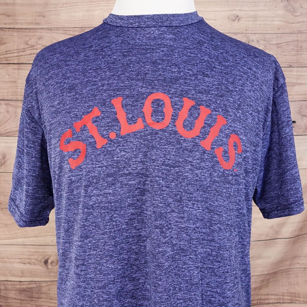 ST LOUIS CARDINALS MARYVILLE UNIVERSITY SGA STADIUM GIVEAWAY POLYESTER TSHIRT XL